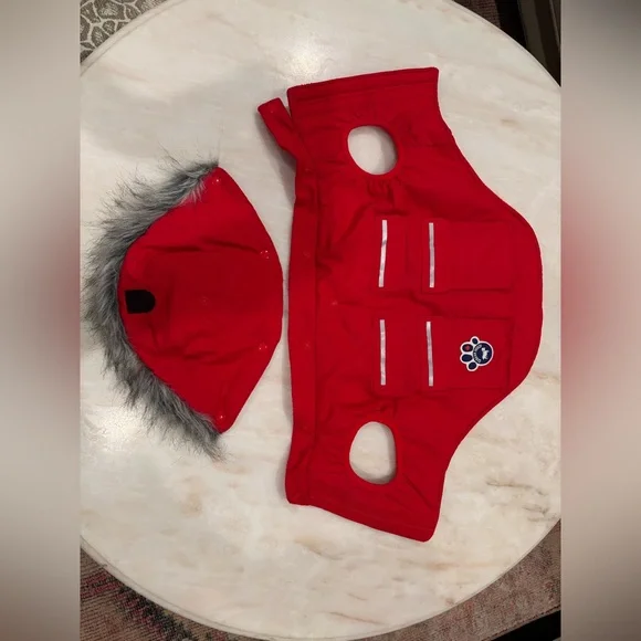 Canada Pooch Everest Explorer Jacket-Red Size 14+. - Picture 13 of 15